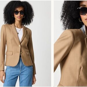 Women's JCREW Tan Blazer - NEW with tags